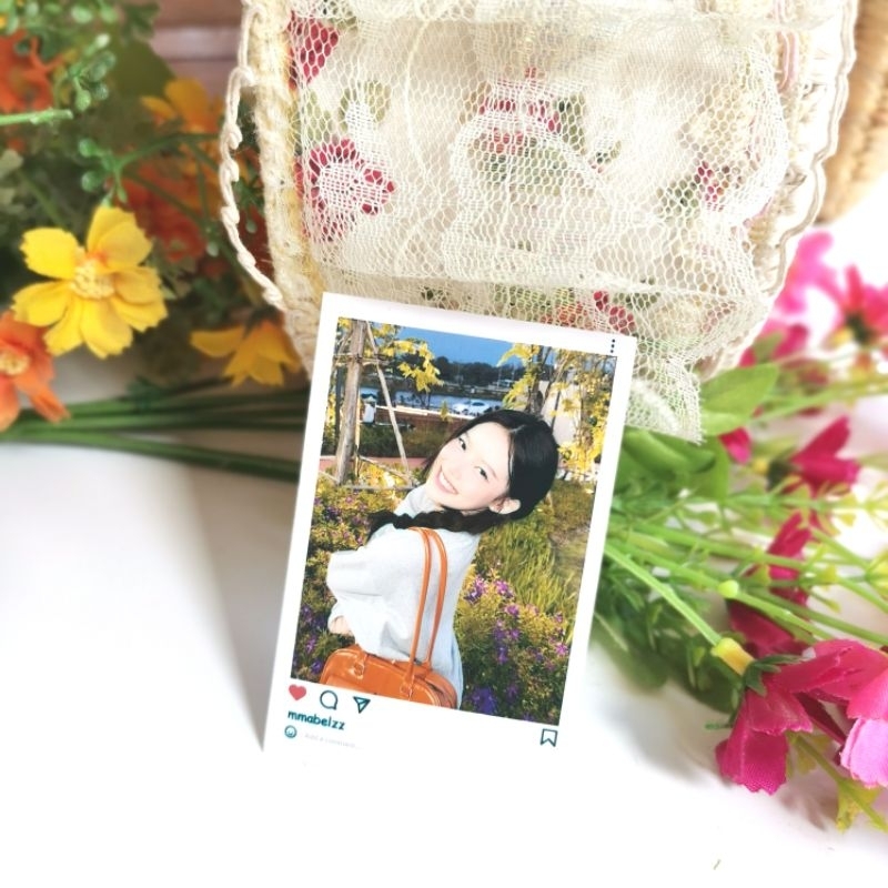 pixxie / pretzelle - เซตรูป 2x3 นิ้ว 4 ใบ กรอบไอจี