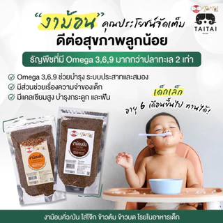 ขนมงาไตรรงค์ 80 กรัม (ตราไทไทแบรนด์) Sesame Bar ขนมงา เพื่อสุขภาพ หวานน้อย (รสน้ำอ้อย(เจ), รสน้ำผึ้ง, รสขิง)