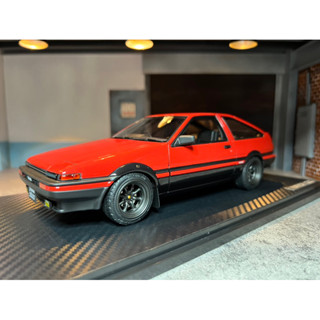 Ignition Model [IG2790] 1:18 Sprinter Trueno GT (AE86) Red/Black