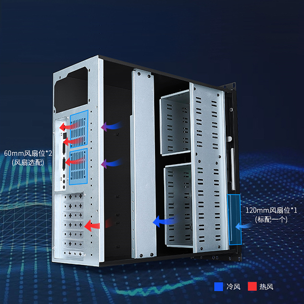 เคส แร็ค 4U 4U450 DX4450B E-ATX ATX M-ATX ITX RACK CHASSIS SERVER CASE COMPUTER WORKSTATION COMWORK