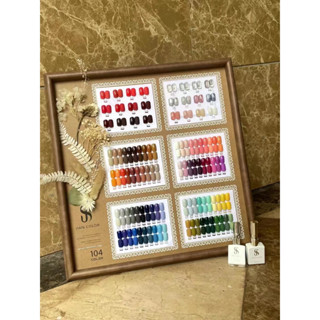 JIAN COLOR สีเจลเซ็ต 104 สี พร้อมชาร์จสี