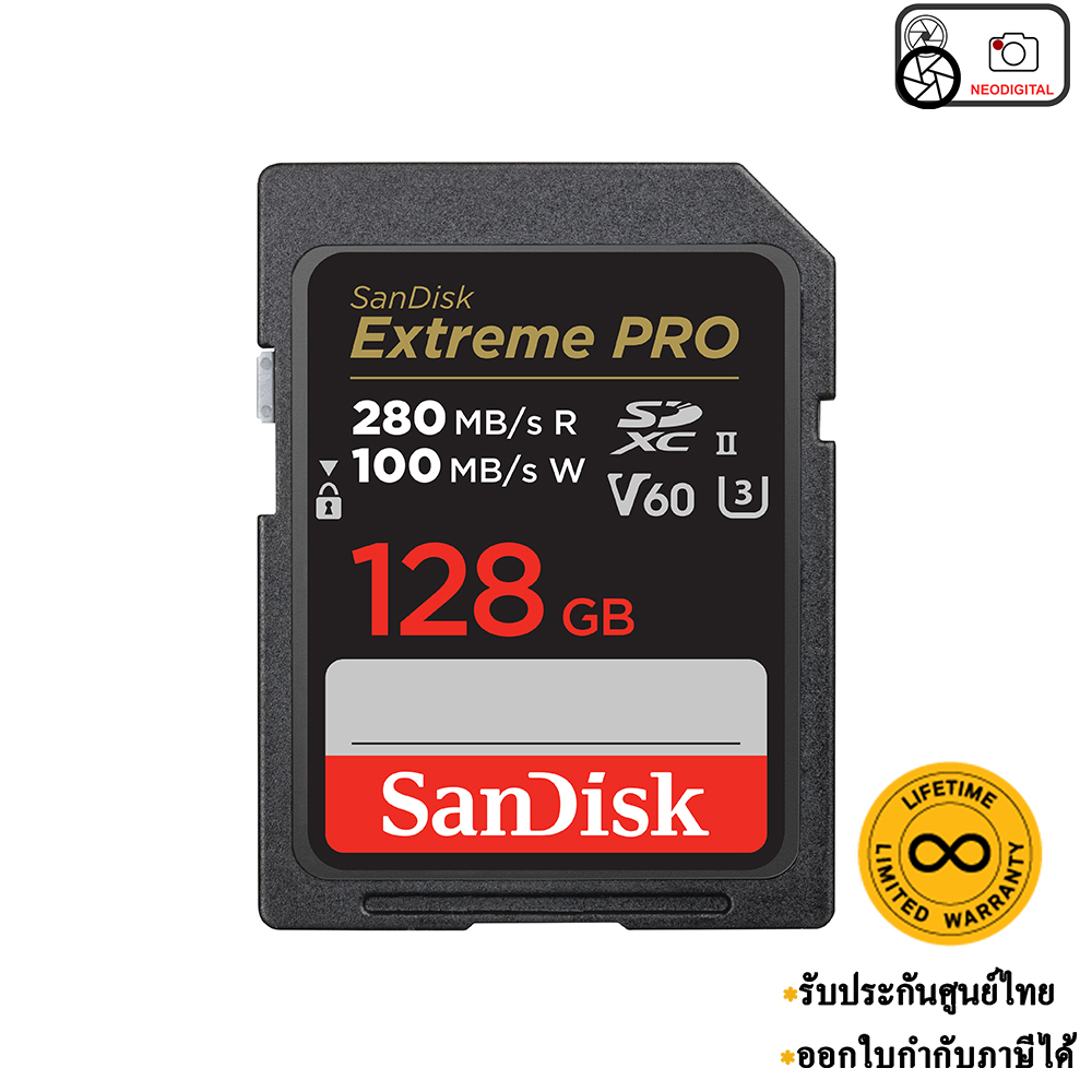 SanDisk Extreme PRO SDXC UHS-II Card (128GB)