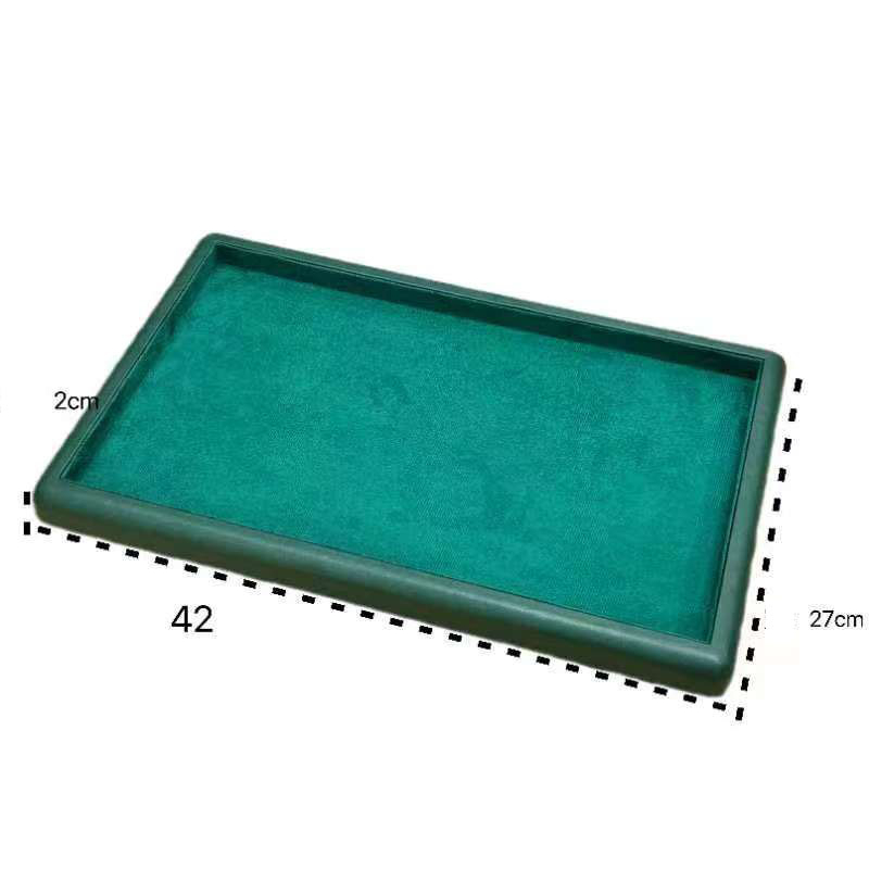 *พร้อมส่ง*ถาดนาฬิกา (วัสดุหนังไมโครไฟเบอร์)กล่องนาฬิกา Watch Box ถาดสตรีมมิ่งสด