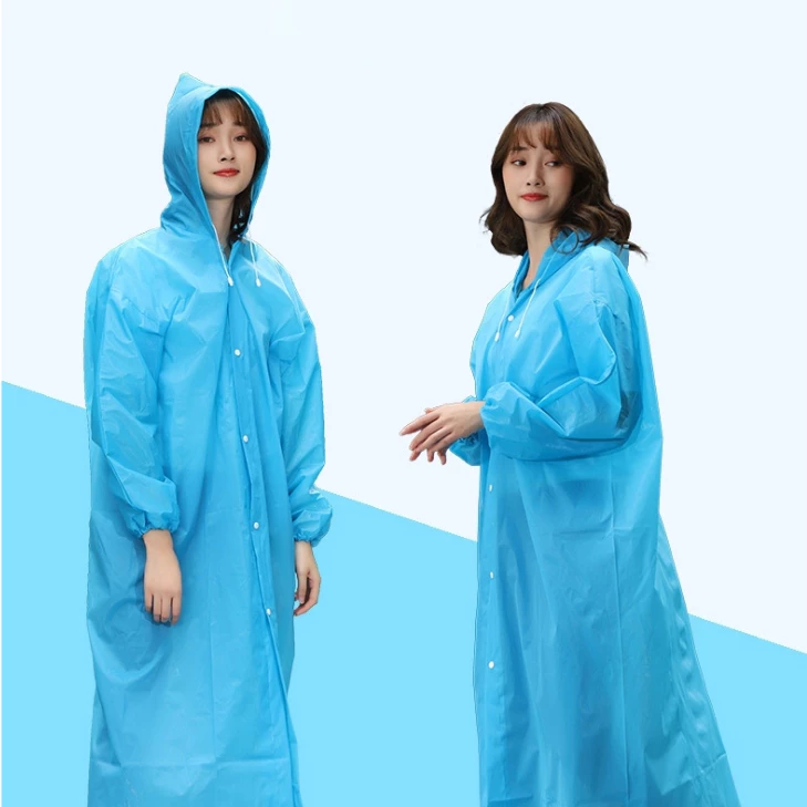 เสื้อกันฝน EVA แขนจั๊ม มีฮู้ด thumbnail 8