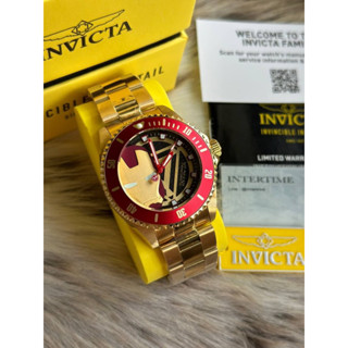 Invicta Marvel Ironman Black Dial Mens Watch หน้าปัดIronman Limited