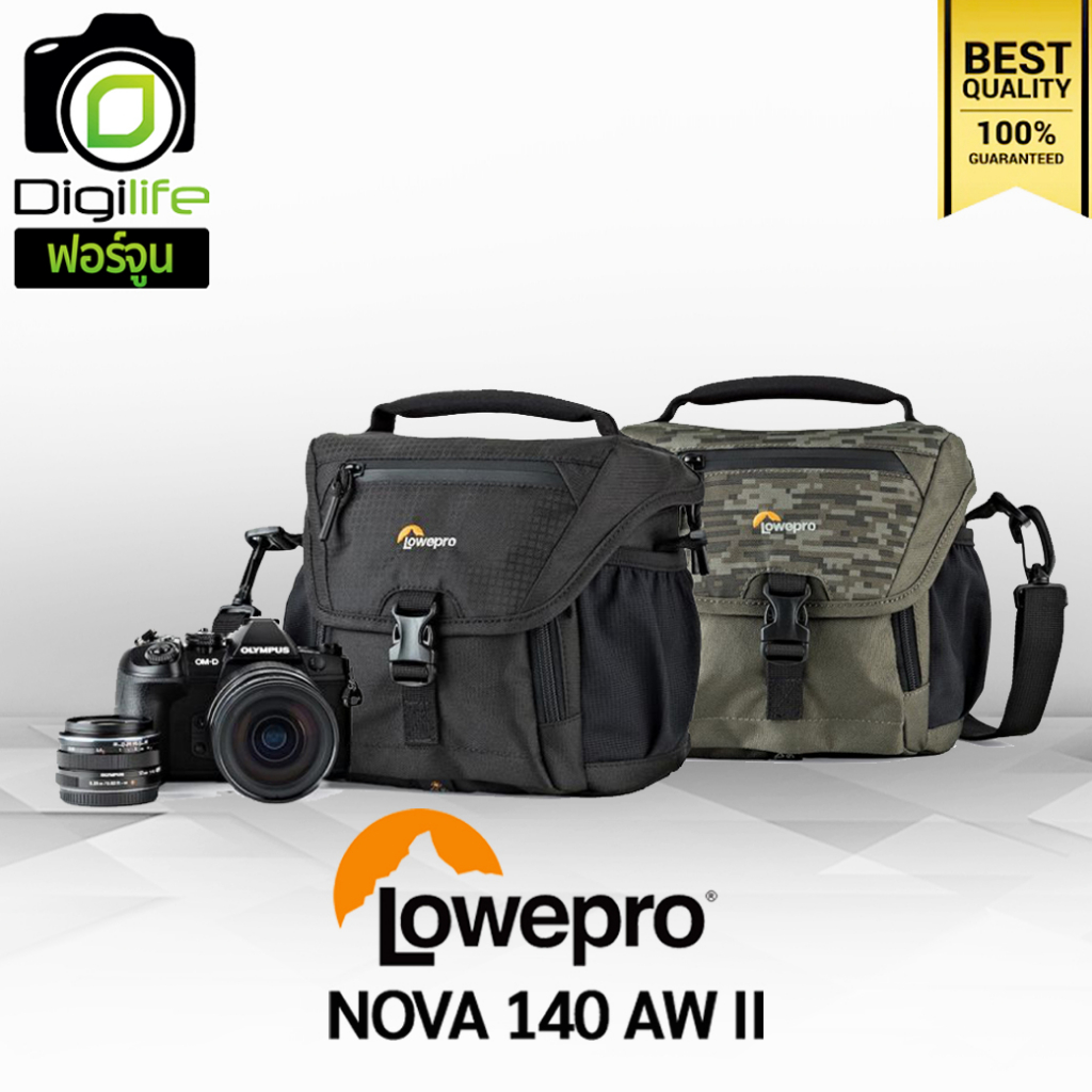 Lowepro Bag NOVA 140 AW II - กระเป๋ากล้อง กันกระแทก กันน้ำ