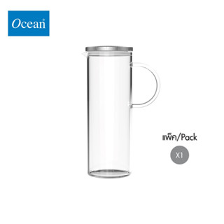 เหยือกน้ำโบโรซิลิเกตคุณภาพสูง GIANT PITCHER WITH STAINLESS STEEL LID 1,500 ML