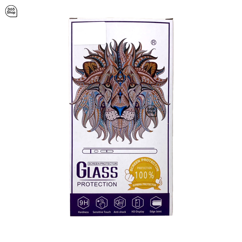 ฟิล์มสิงโต สำหรับ iPhone 6 Plus 6s Plus ฟิล์มกระจกกันรอย ไม่เต็มจอ แบบใส