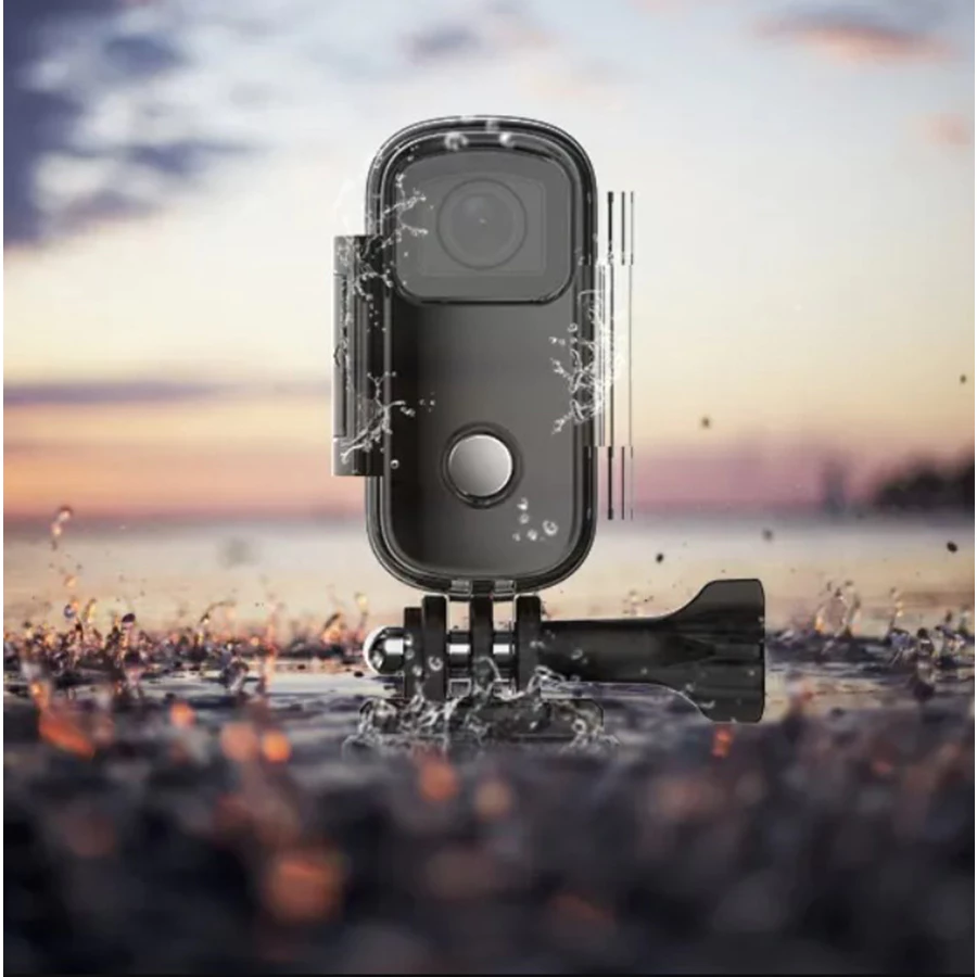 SJCAM C100+ / C100 Plus Mini Action Camera Small and Smart กันน้ำลึก 30M ติดหมวก ตัวเล็กระทัดรัด thumbnail 4