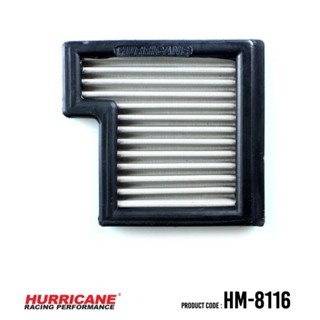 HURRICANE กรอง กรองอากาศ กรองซิ่ง กรองแต่ง เพิ่มแรงม้า ล้างได้ Yamaha Scorpio HM-8116