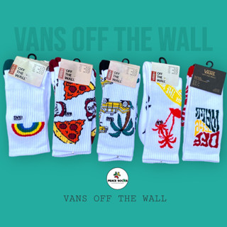 🧦 ถุงเท้า Vans ลายเท่ๆ ถุงเท้าแบรนด์ ข้อยาวครึ่งแข้ง