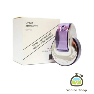 ￼น้ำหอม แท้ Bvlgari Omnia Amethyste EDT. 65ml กล่อง tester