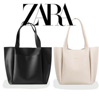 𝐙𝐀𝐑𝐀 𝐓𝐎𝐓𝐄 𝐁𝐀𝐆 กระเป๋าซาร่า zara กระเป๋าโท้ทใบใหญ่จุของเยอะ