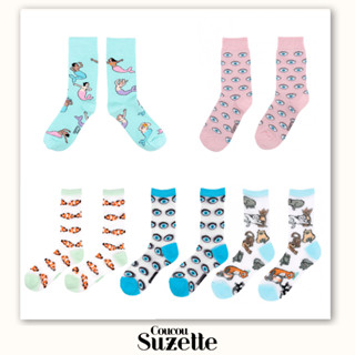 พร้อมส่ง Coucou suzette ถุงเท้า socks ของแท้จากฝรั่งเศส Coucousuzette