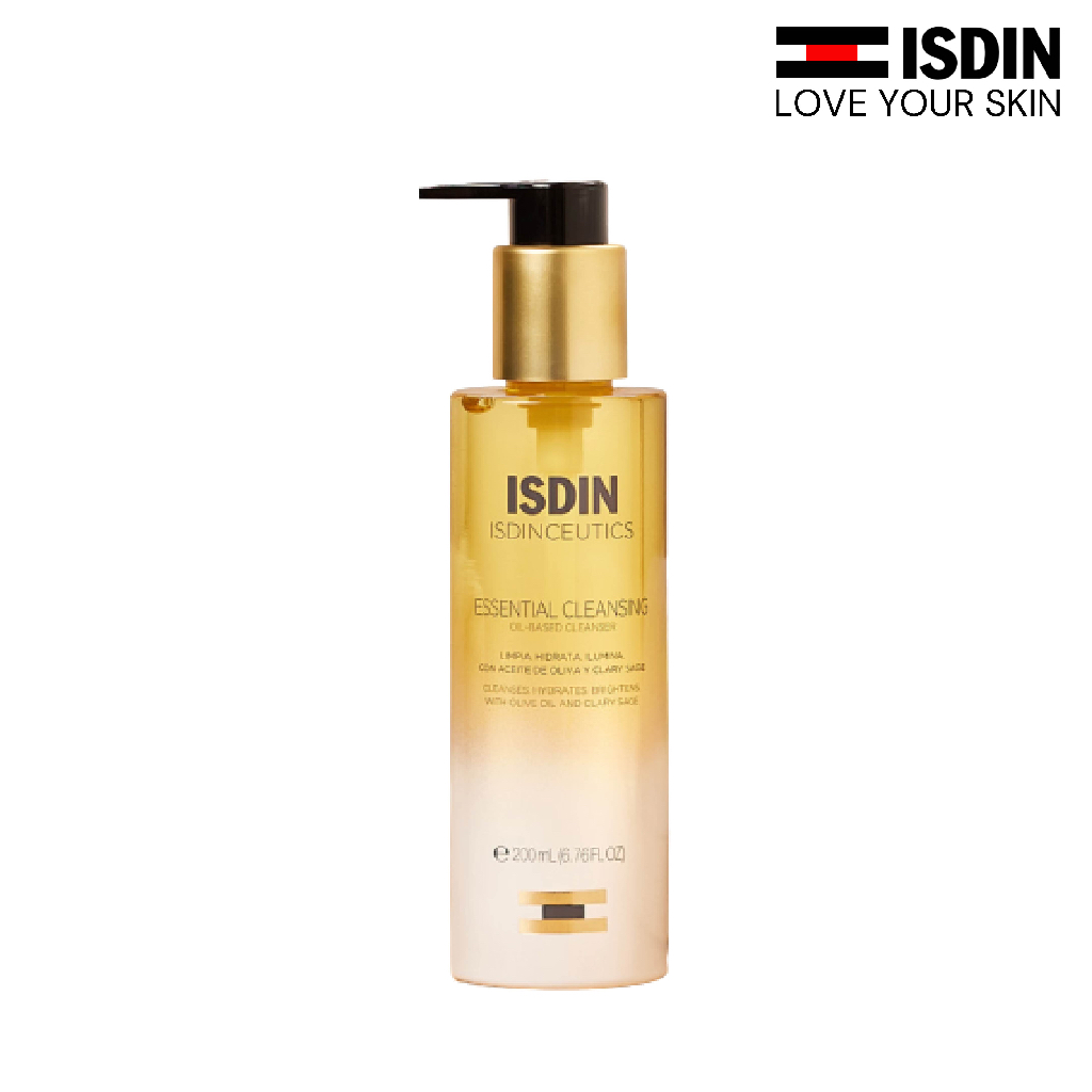 ISDIN ISDINCEUTICS ESSENTIAL CLEANSING คลีนซิ่งออยล์ ตัวช่วยทำความสะอาดผิวล้ำลึก ฟื้นบำรุงผิวอย่างอ่อนโยน