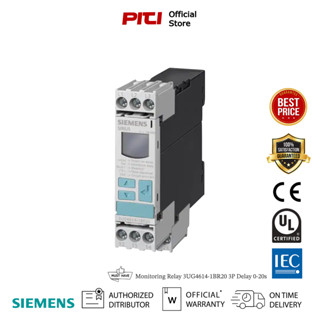 Siemens 3UG4614-1BR20 Relay 3Phase Voltage, Delay 0-20s On and Off Delay Time, 160-690 Line Supply Voltage