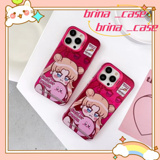 ❤️ส่งของขวัญ❤️ เคสไอโฟน 11 12 13 14 Pro Max สาวน่ารักหัวใจ ความนิยม การ์ตูน กราฟฟิตี ฤดูร้อน Case for iPhoneป้องกันการตก