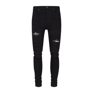 AMIRI jeans  black hole jean American slim