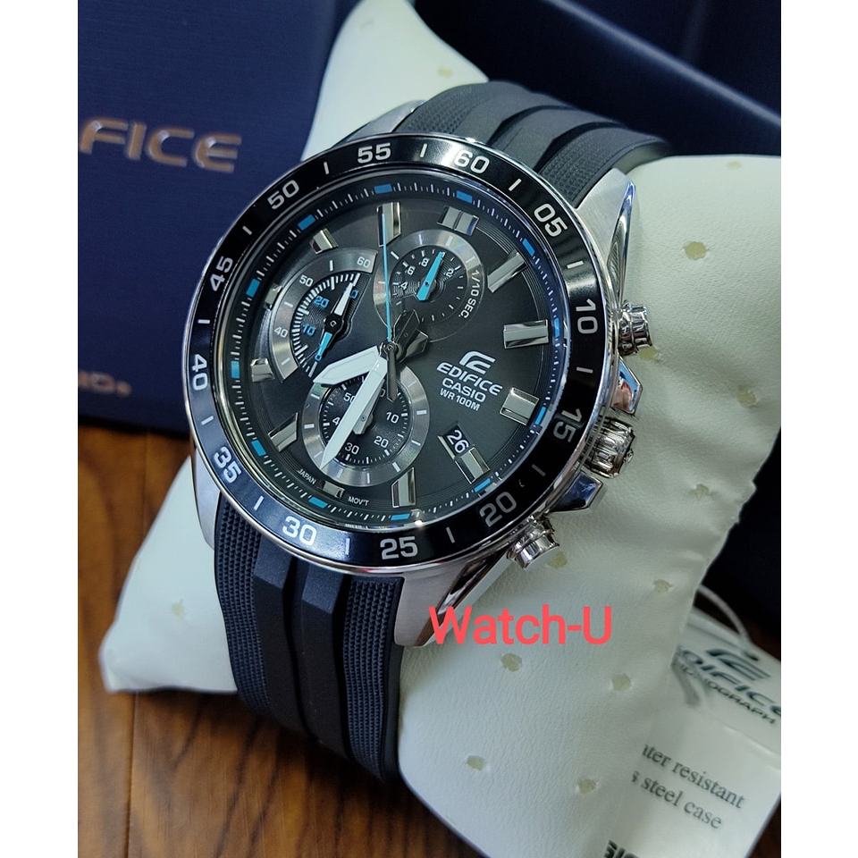 นาฬิกา คาสิโอ Casio EDIFICE CHRONOGRAPH EFV-550 series รุ่น EFV-550P-1AV, EFV-550P-1A, EFV-550P-1, E