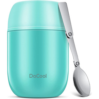 กระติกใส่อาหารเก็บอุณหภูมิ ตามรอยซีรีย์ DaCool Insulated Food Jar Soup Thermos Lunch Food Container 450ml Stainless