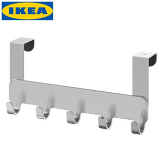 BROGRUND บรูกรุนด์ ที่แขวนของหลังบานประตู, สแตนเลส IKEA