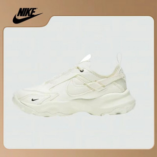 🔥แฟชั่น Nike TC7900 white shoes sneaker รองเท้าวิ่ง