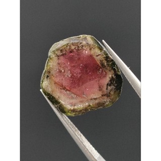 🍉 ผลึก วอเตอร์เมลอน ทัวร์มาลีน สวยๆ 1.3 กรัม
( Watermelon Tourmaline )