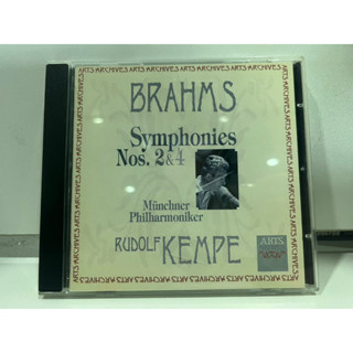 1   CD  MUSIC  ซีดีเพลง  Brahms: Symphonies no 2 &amp; 4     (N1B110)