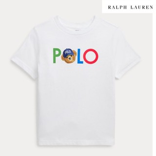 เสื้อยืดโปโลหมี Ralph Lauren จาก อเมริกา 🇺🇸:  RALPH LAUREN POLO BEAR LOGO COTTON TEE