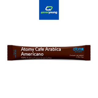 อะโทมี่ คาเฟ่ อาราบิก้า อเมริกาโน่ (1 ซอง) Atomy Cafe Arabica Americano 100%  ชนิด Freeze Dried จากเกาหลี