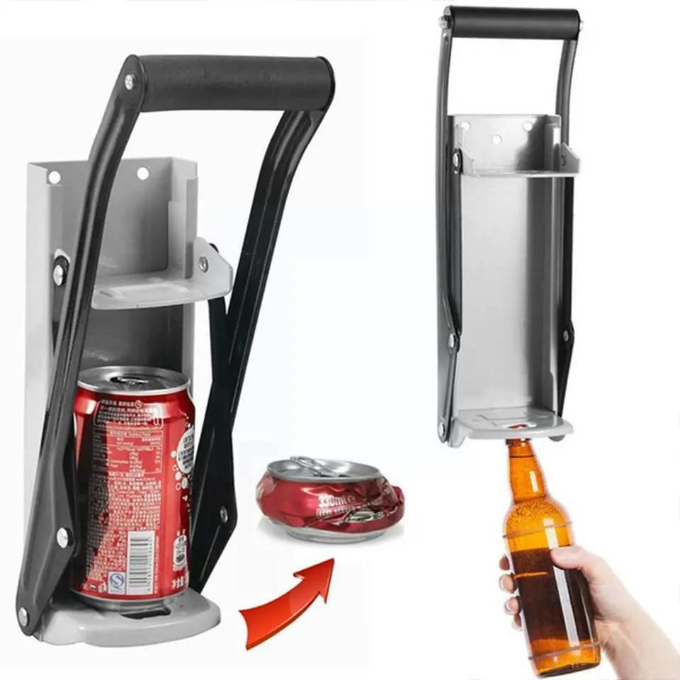เครื่องบีบกระป๋อง Can Crusher ZB-764 พร้อมที่เปิดขวด ที่อัดกระป๋อง