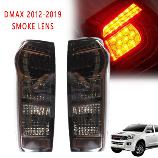 อัปเกรด DMAXไฟท้าย Taillight Taillamp LEDไฟท้ายรถยนต์ Tail Light โคมไฟท้ายรถยนต์ ปี 2012-2019