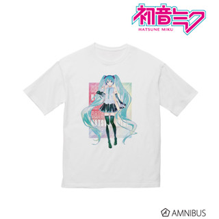 [แท้💯/Pre-Order✈️] Hatsune Miku NT Ani-Art Vol.3 BIG Silhouette Unisex Oversized T-shirt ปิดจอง : 16/08/2023