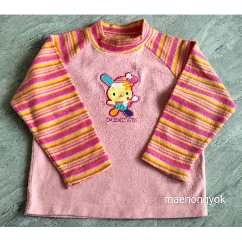 เสื้อ sanrio/U-SA-HA-NA(110)แขนยาวมือสองพร้อมส่ง