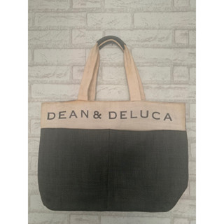 กระเป๋า Tote Dean&amp;deluca Dean &amp; Deluca มือสอง Tote Bag กระเป๋าสะพาย คล้องไหล่