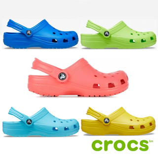 [ลิขสิทธิ์แท้] CROCS Classic Clog - Special Color ใส่สบาย รองเท้าแตะ รัดส้น คร็อคส์ แท้ รุ่นฮิต ได้ทั้งชายหญิง รองเท้าเพื่อสุขภาพ