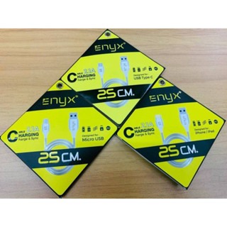 สายชาร์จ Enyx EC-03 สายสั้น 25 CMใช้สำหรับชาร์จแบตสำรอง งานแท้