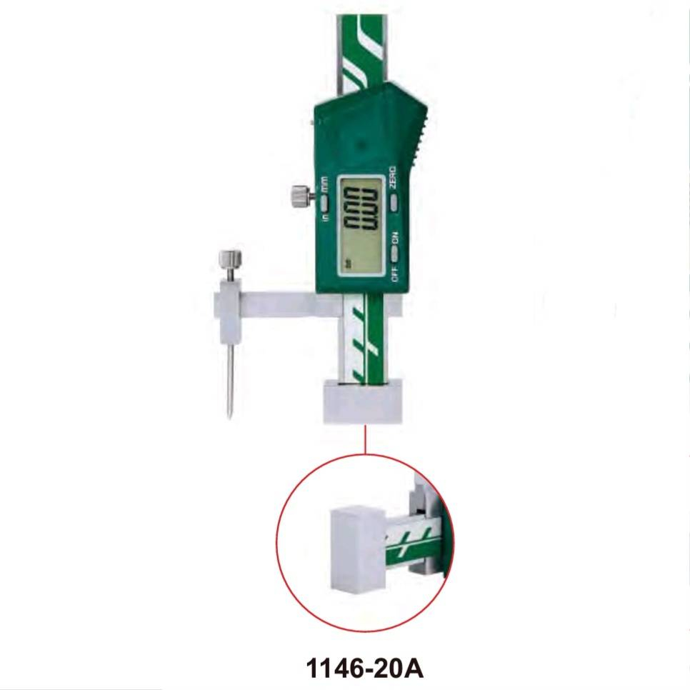 ไฮเกจ ดิจิตอล เกจวัดความสูง เครื่องมือวัดความสูง Mini Digital Height Gage INSIZE อินไซส์ 1146-20A