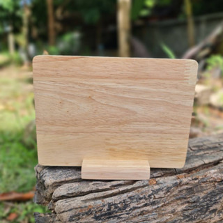 [ลด 25% ลดสูงสุด100.- เก็บโค้ดหน้าร้าน] ป้ายไม้เปล่า18*13 cm พร้อมฐานรอง สำหรับผู้เริ่มต้นการทำงานยิงเลเซอร์
