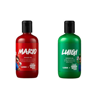 [แบ่งขาย‼️] LUSH x Super Mario Bros. Movie Mario &amp; Luigi Shower Gel เจลอาบน้ำ มารีโอ้ ลัช