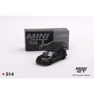 Mini GT No. 514-L ABT Audi RS6 Johann Abt Signature Edition Black