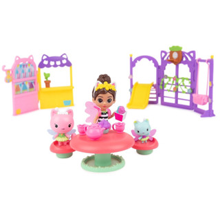 (ของแท้100%) ใหม่ล่าสุด! Gabbys Dollhouse Kitty Fairy Garden Party