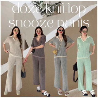 🍃ส่งต่อ❗️MALIMAYS - Doze knit top เสื้อไหมพรมถัก มือ1แพ็คถุง (ร้านมีไลฟ์2ทุ่ม)