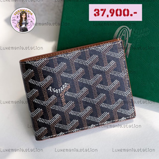 👜: New!! Goyard Men Wallet in Brown‼️ก่อนกดสั่งรบกวนทักมาเช็คสต๊อคก่อนนะคะ‼️