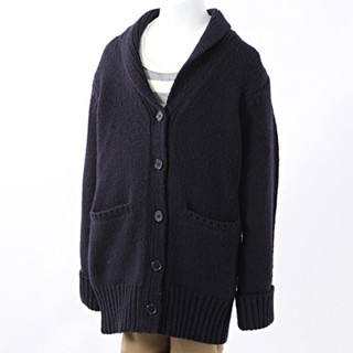 เสื้อไหมพรมเด็ก เสื้อไหมพรมญี่ปุ่น MUJI long cardigan #22272509281