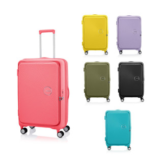 AMERICAN TOURISTER กระเป๋าเดินทางล้อลาก (28นิ้ว) รุ่น CURIO BOOK OPEN SPINNER 75/28 EXP TSA BO