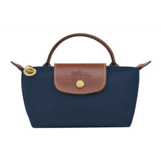 ✳️ กระเป๋าถือ Longchamp รุ่น Extra Small Le Pliage Pouch สีกรมท่า (Navy) ✳️