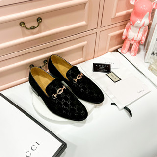 รองเท้า Gu cci Loafers  งานออริหนังแท้เทียบแท้-