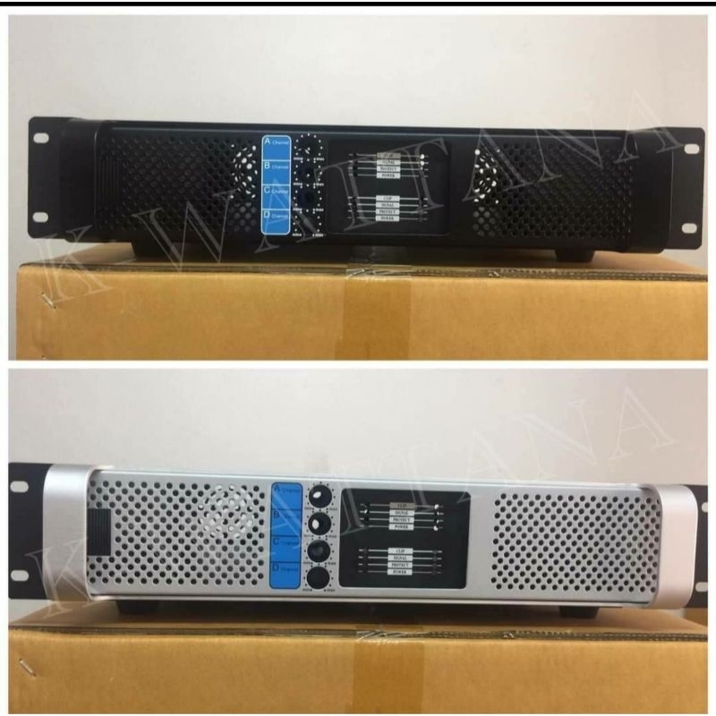 กล่องแอมป์ รุ่น L 4chanel ไฟคลิป