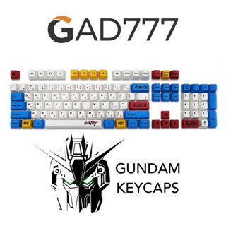 Keycaps Gundam คีย์แคปกันดั้ม คีย์แคปลายอนิเมะ [G7123] คีย์แคปลายการ์ตูนญี่ปุ่น Keycaps OEM PBT ABS Keycaps